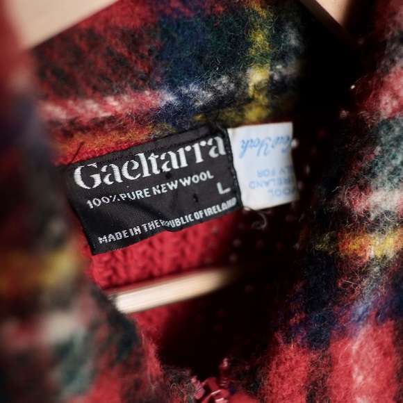 70s wool blanket sweater - Picture 2 of 4